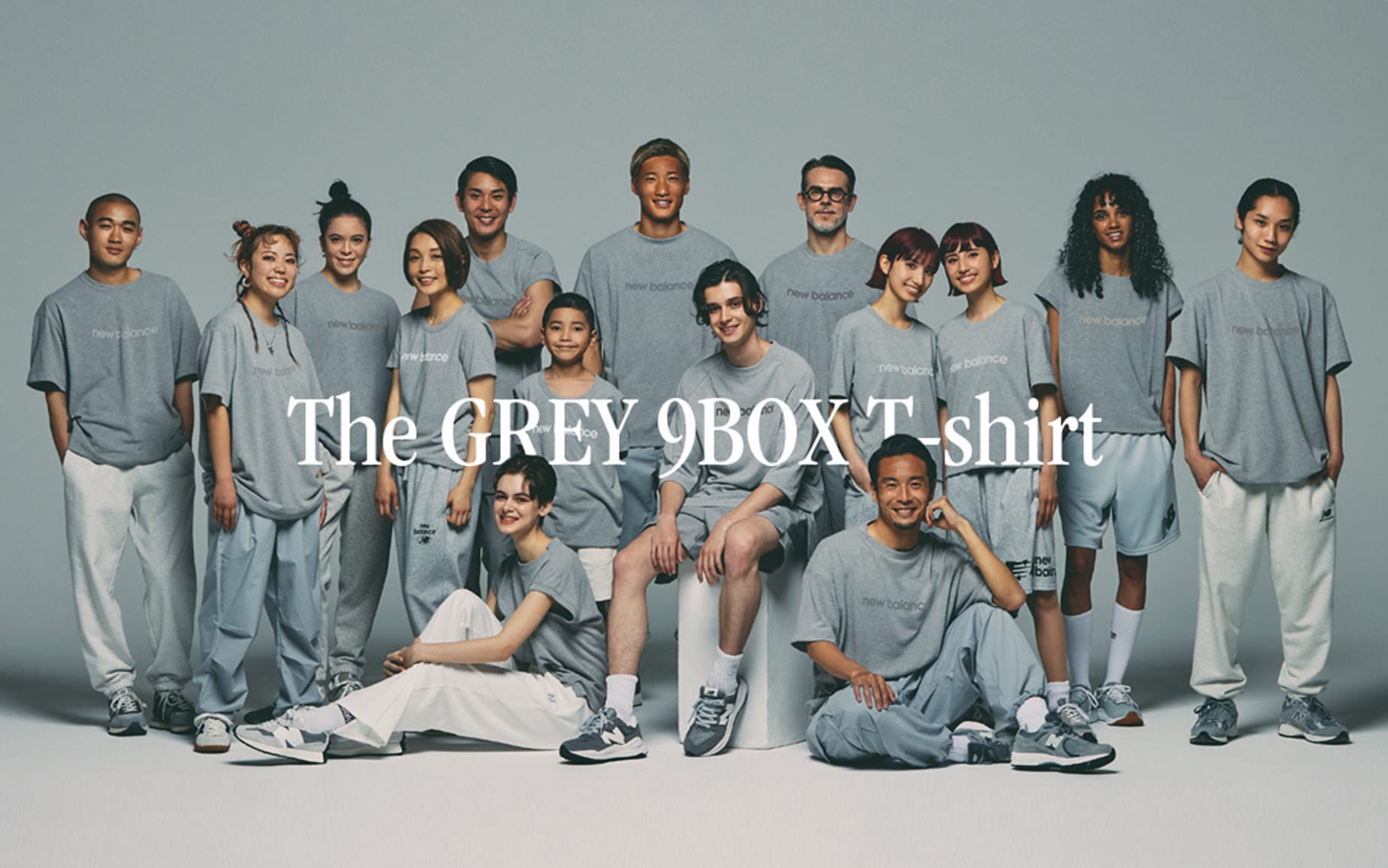 NEW BALANCE The GREY 9BOX T-shirt